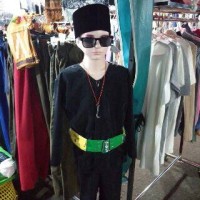 Stelan baju pangsi anak