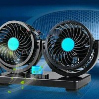 Jual Kipas Angin Mobil Di Lighter 12v Colok Rokok / Fan Double Blower Murah