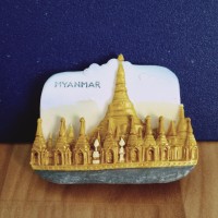 jualan souvenir magnet kulkas negara myanmar