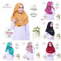 Jual Nuhijab - Shawl - Jilbab Shawl Instant Salvina - Ori Jilbab Pesta Murah