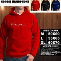 JAKET HOODIE Handphone HTC ONE E9 DUAL Logo Font/SWEATER/No Zipper