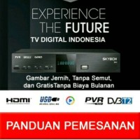 Jual Set Top Box Dvb T2 SkyBox H1 Tv Digital. ( GRATIS KABEL LOO OUT ) Murah