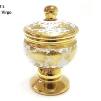 TOPLES Medalion Jar CR722L Motif VIRGO, ada ukuran S dan M :) VICENZA