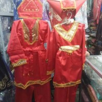 Jual baju adat padang anak laki laki ukuran M Murah