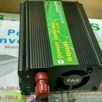 INVERTER MERK USAT W BERKUALITAS
PERUBAH ARUS DC(AKI) AC(PLN/RUMAH)