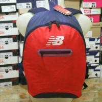 tas ransel bacpack New balance NB bag navy red 100% original