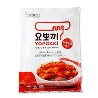 Jual yopokki/ topokki rice cake RASA : PEDAS (280 GRAM) Murah