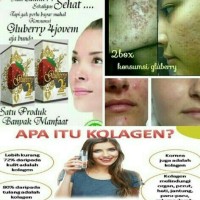 Jual Colagen Gluberry, sehat cantik Murah