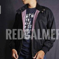 Jual Jaket Harrington Redcalmer original - Black candy Murah