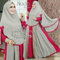 Baju Wanita Gamis Hijab Muslim Bergo Al Zahra NADA MURAH
