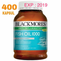 Jual Blackmores Fish Oil 1000mg (400 caps) Murah