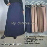 Jual Rok Panjang Wedges / Rok Maxi / Rok A line Hijab Yolla 279 Murah