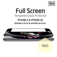 Jual TEMPERED GLASS IPHONE 6/6s/6+/6s+ PLUS FULL COVERAGE 3D CURVED Murah
