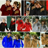 fleece/baju keluarga,jaket couple qing,king coklat