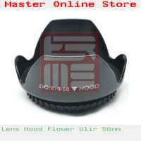 Lens Hood Flower Lensa Kamera Canon Nikon 58mm Harga Murah Jogja