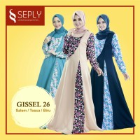 Gamis SEPLY Gissel-26 Ukuran S, M dan L