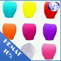 Jual Lampion Terbang Sky Lantern Murah