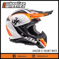 Helm cross Airoh edisi KTM warna orange all size murah jakarta ori
