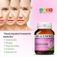 Jual Blackmores Radiance Marine Collagen Q10 Kulit Cantik Sehat 30 Kapsul Murah