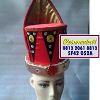 Topi Pria Aceh Baju Adat Karnaval Kostum Tari Anak Tradisional
