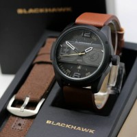 JAM TANGAN PAKETAN // BLACKHAWK LEATHER BROWN (FREE 2 TALI)