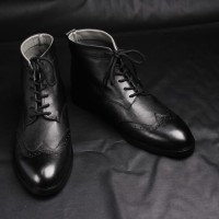 Sepatu boot kulit pria Model Pedro (Bally/adidas/nike/converse/boots