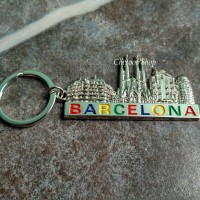 Jual Gantungan Kunci Barcelona Spanyol Murah