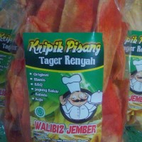 Jual KRIPIK PISANG TAGER RENYAH RASA SAMBAL LADO PEDAS Murah