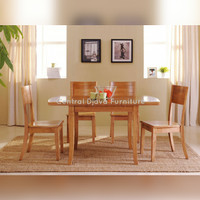Kursi & Meja Makan Kayu Jati Minimalis Natural Furniture Asli Jepara