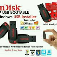 Jual SANDISK USB 3.0 MULTIFUNGSI (GRATIS OS DAN GAME) Murah