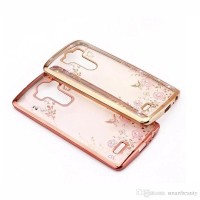 Xiaomi Redmi 4 Prime Silicone Diamond Soft Case TPU Flower casing