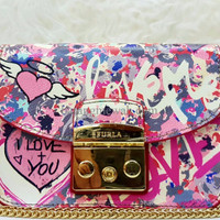 SPECIAL Furla Metropolis Print Mirror Quality Bag / Tas Kecil Selempan