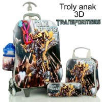 Jual BIG SALE TROLLY ANAK 5IN1 3D STOCK TERBATAS Murah