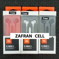Jual Earphone JBL C100SI With Mic - Original - Garansi Resmi IMS - Headset Murah