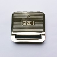 Jual Gizeh Rollbox Stainless 70 mm Cigarette Alat Linting Rokok Tembakau Murah
