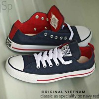Sepatu Converse Classics Navy Red (37-43)