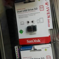 Jual sandisk ultra 64 gb dual usb 3.0 OTG 64gb flash drive speed 150 MB ori Murah