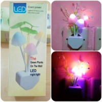 Jual Lampu Tidur LED Bentuk Jamur Mini Avatar Unik Murah
