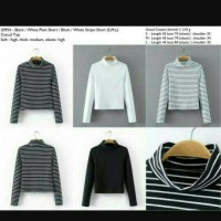 Jual Atasan/tshirt/Kaos Turtleneck stripe Murah