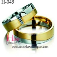 Cincin Kawin Cincin Tunangan Perak Couple Berkualitas Jogja Grosir