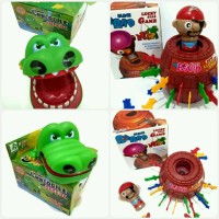 Jual Dahsyat 2in1 Pirate Roulette + Crocodile Dentist Murah