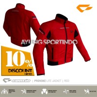 Jual Jaket Motor Contin Provoke Red ( Ori ) Untuk Harian Full Safety Bod Murah