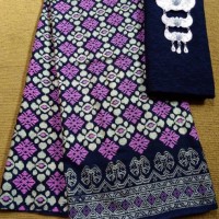 Jual batik prada songket kembang satuan tanpa embos Murah