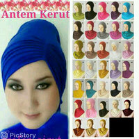 Jual Ciput Ninja Antem Kerut Murah