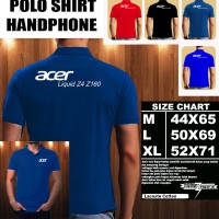 Polo Shirt Gadget/Hp Acer Liquid Z4 Z160 FONT/Kaos Kerah/Baju kerah