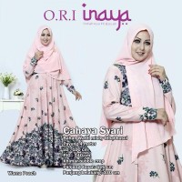 1 set gamis ori inaya ( busui )