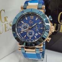 JAM TANGAN GUESS GC CERAMIC KOMBINASI BLUE