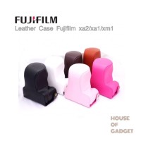 Jual Leather Case Bag Fujifilm X-A2 X-A1 X-M1 Hitam Murah