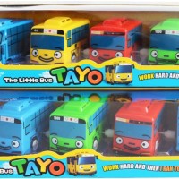 The Little Bus Tayo 5 Pcs - Mobil Tayo Murah