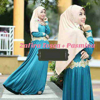 Baju Muslim Hijab Setelan Zafira Tosca